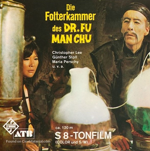 The Castle of Fu Manchu - German Movie Cover