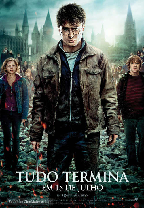 Harry Potter and the Deathly Hallows - Part 2 - Brazilian Movie Poster