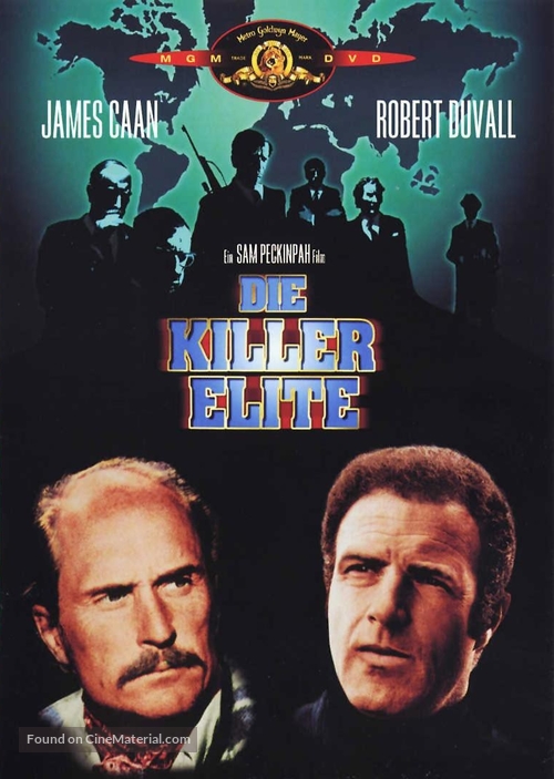The Killer Elite - German DVD movie cover