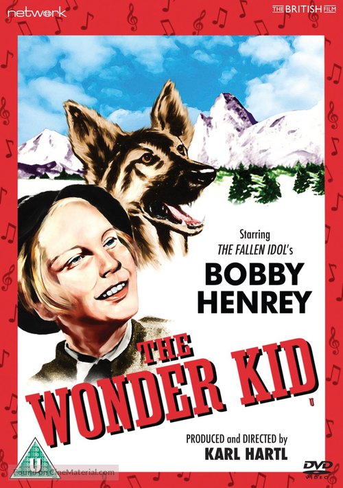 The Wonder Kid - British DVD movie cover