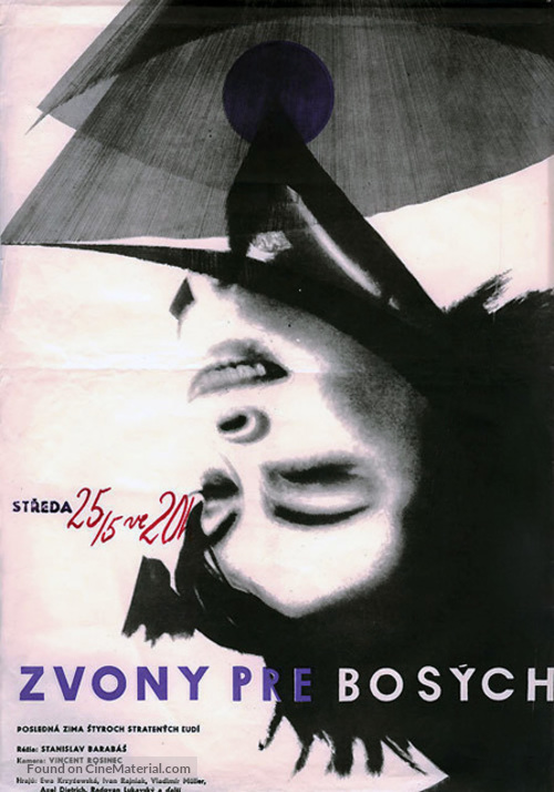 Zvony pre bos&yacute;ch - Czech Movie Poster