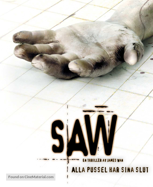 Saw - Swedish DVD movie cover