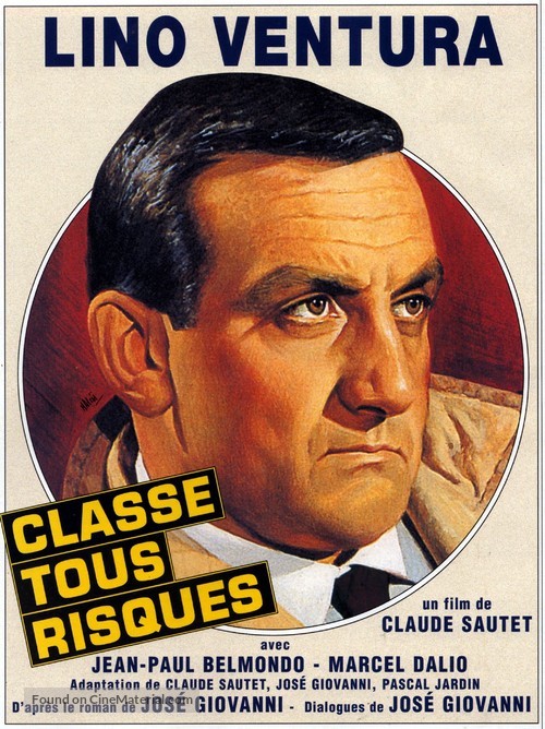 Classe tous risques - French Movie Poster