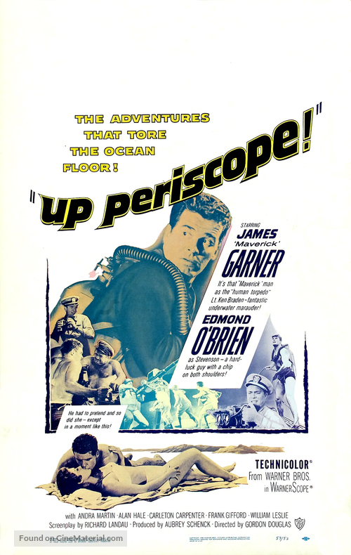 Up Periscope - Theatrical movie poster