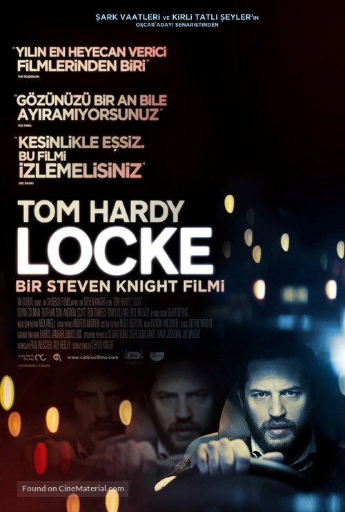 Locke - Turkish Movie Poster