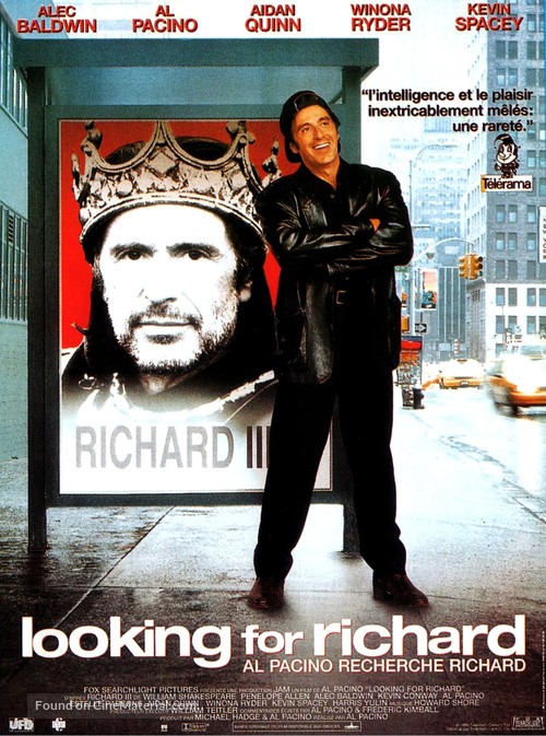 Looking for Richard - French Movie Poster