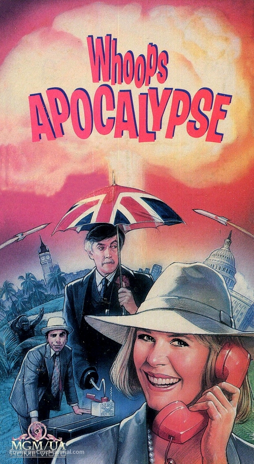 Whoops Apocalypse - VHS movie cover