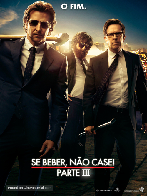 The Hangover Part III - Brazilian Movie Poster