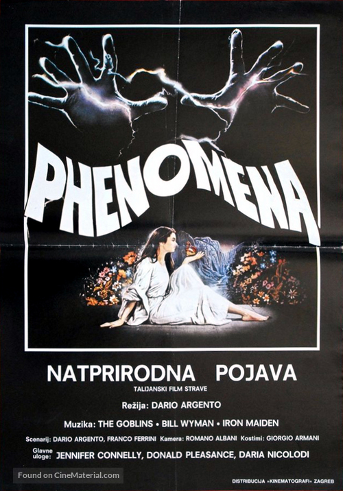 Phenomena - Yugoslav Movie Poster