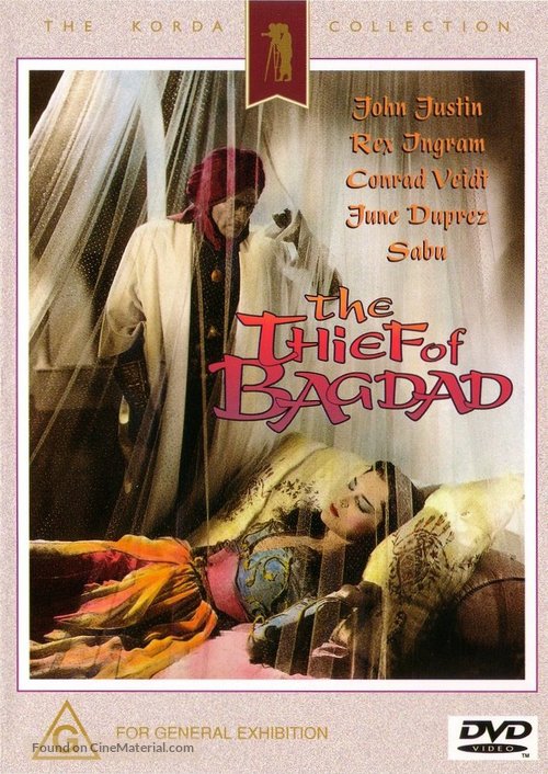 The Thief of Bagdad - Australian Movie Cover