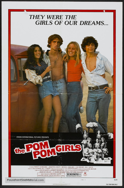The Pom Pom Girls - Theatrical movie poster