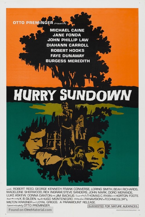 Hurry Sundown - Movie Poster