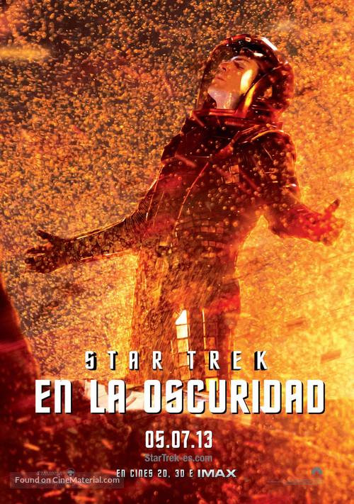 Star Trek Into Darkness - Spanish Movie Poster