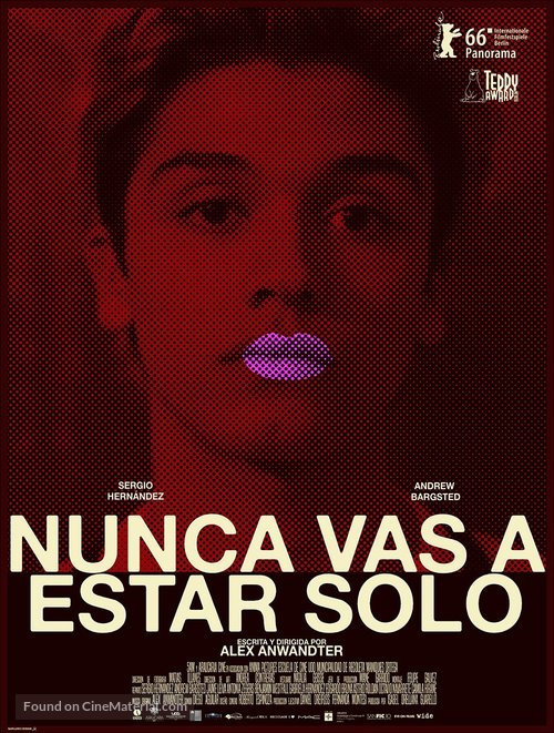 Nunca vas a estar solo - Chilean Movie Poster
