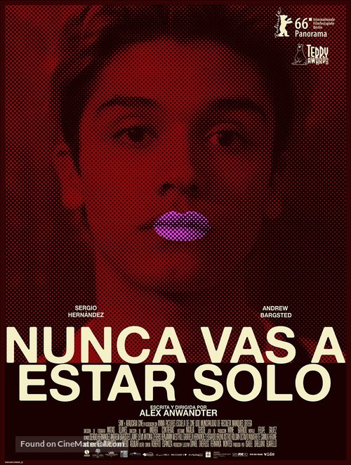 Nunca vas a estar solo - Chilean Movie Poster