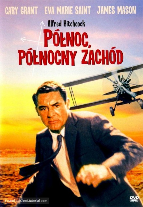 North by Northwest - Polish DVD movie cover