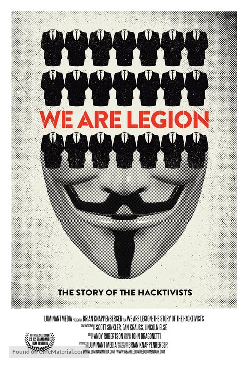 We Are Legion: The Story of the Hacktivists - Movie Poster