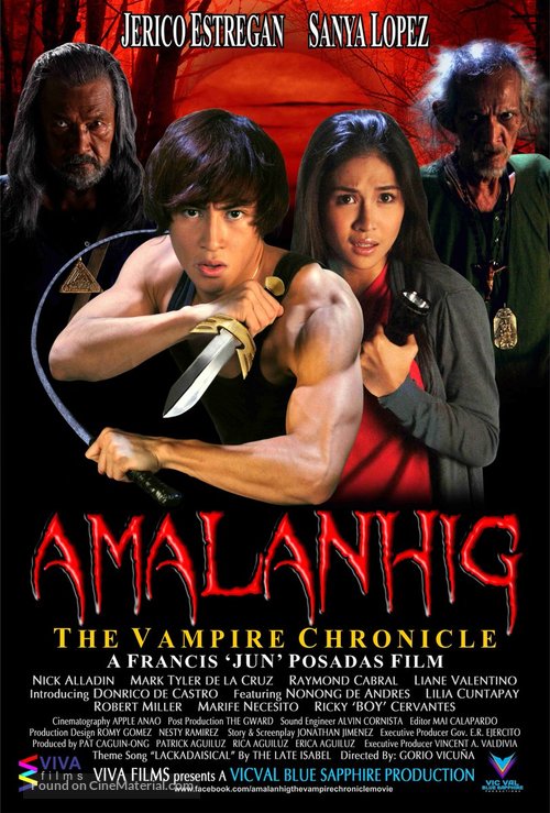 Amalanhig: The Vampire Chronicles - Philippine Movie Poster