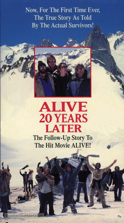 Alive: 20 Years Later - VHS movie cover