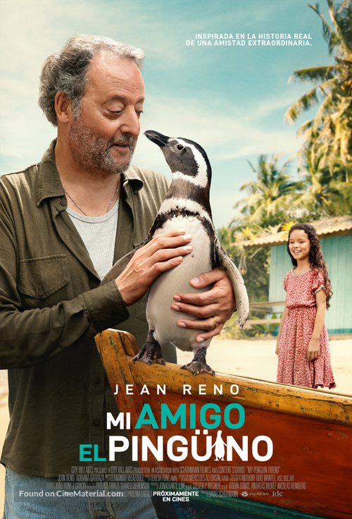 My Penguin Friend - Mexican Movie Poster