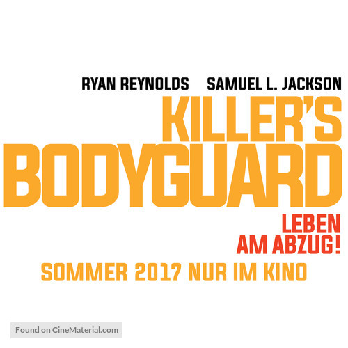 The Hitman&#039;s Bodyguard - German Logo