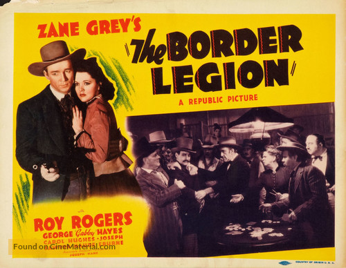 The Border Legion - Movie Poster