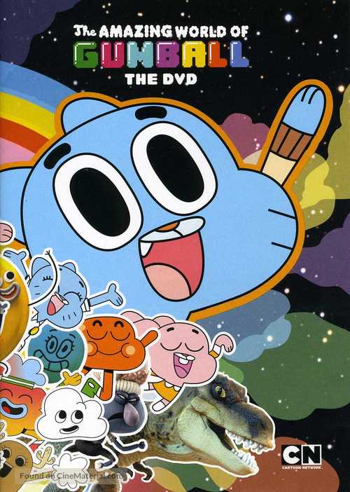 &quot;The Amazing World of Gumball&quot; - DVD movie cover