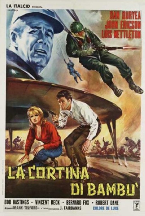 The Bamboo Saucer - Italian Movie Poster