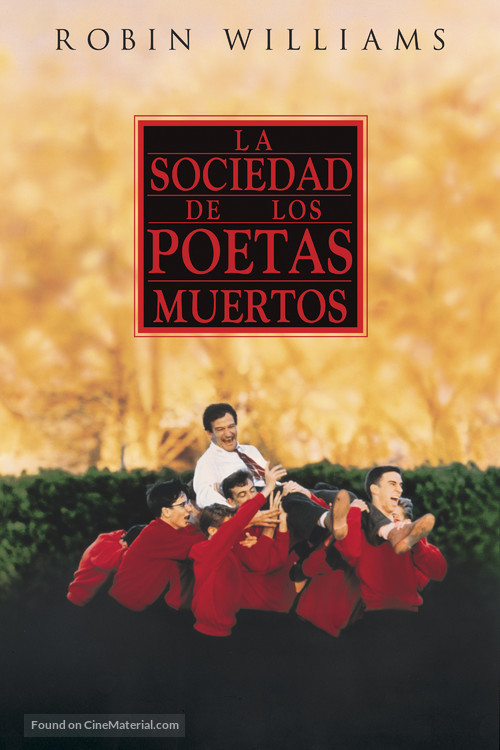 Dead Poets Society - Argentinian DVD movie cover