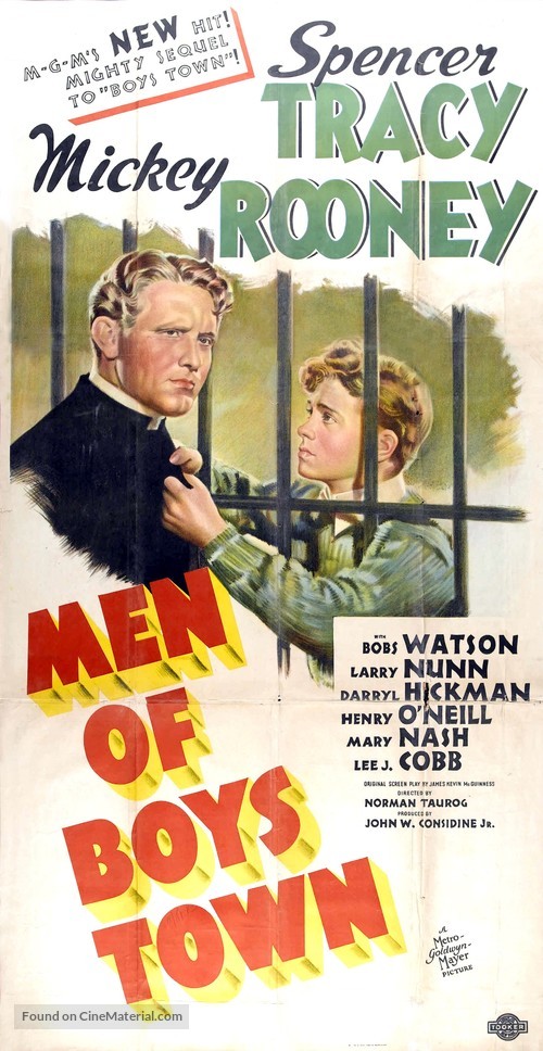 Men of Boys Town - Movie Poster