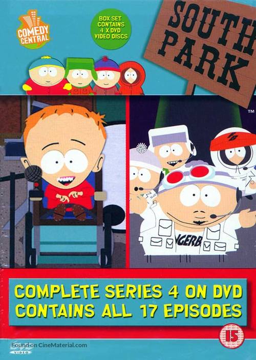 &quot;South Park&quot; - British DVD movie cover