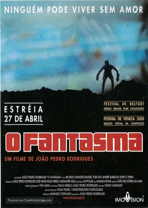 O Fantasma - Brazilian Movie Poster