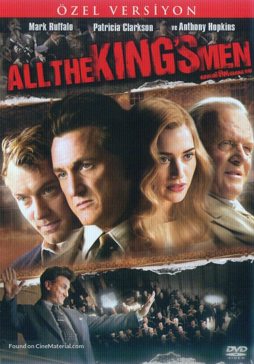 All the King&#039;s Men - Turkish DVD movie cover