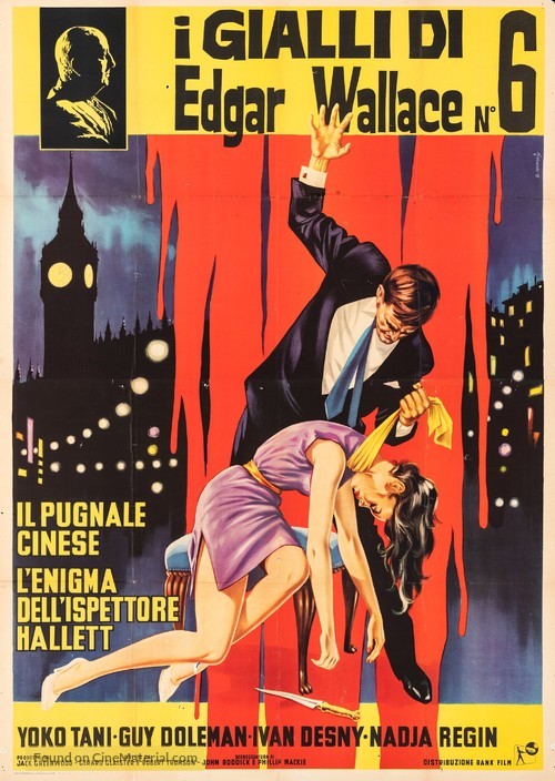 &quot;The Edgar Wallace Mystery Theatre&quot; - Italian Movie Poster