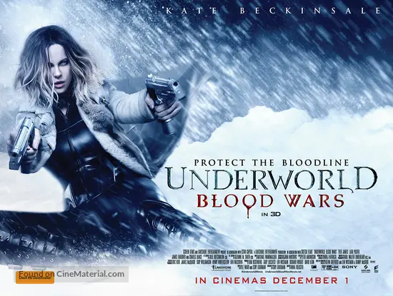 Underworld Blood Wars 2016 Australian Movie Poster