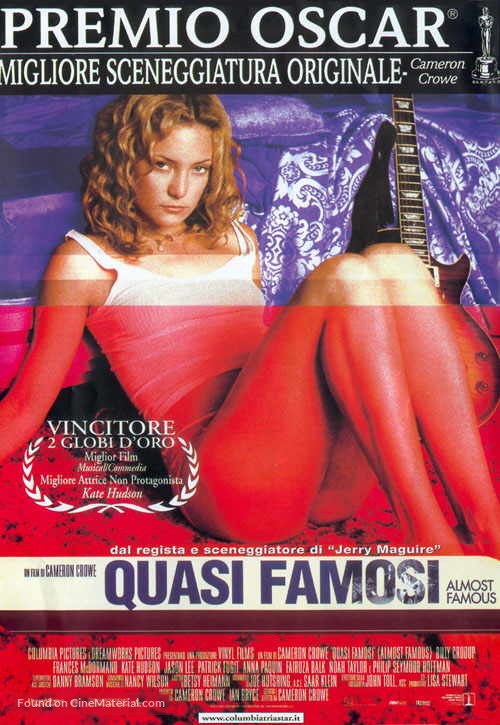Almost Famous - Italian Movie Poster