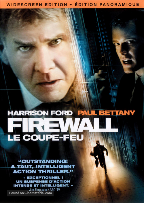 Firewall - Canadian DVD movie cover