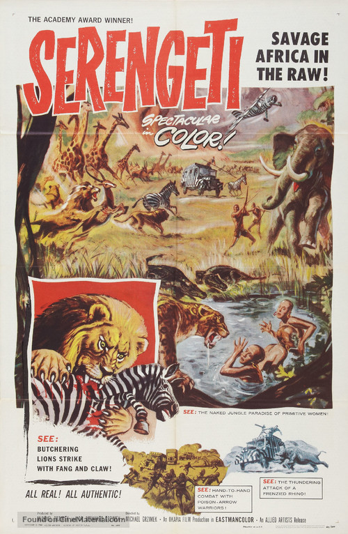 Serengeti darf nicht sterben - Movie Poster