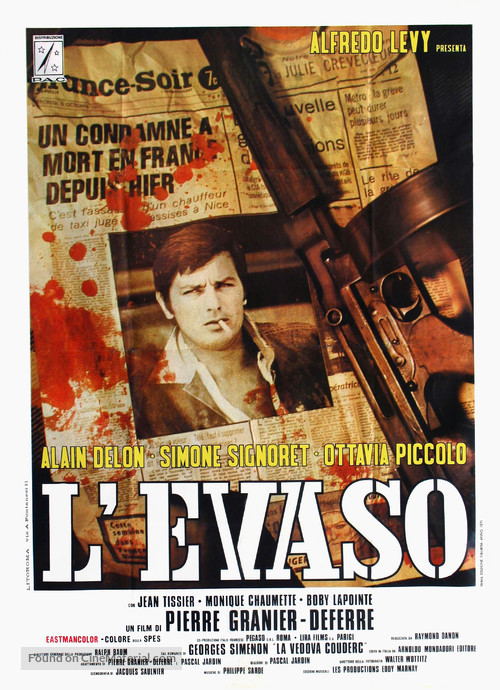 Veuve Couderc, La - Italian Movie Poster
