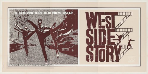 West Side Story - Italian Re-release movie poster