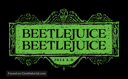 Beetlejuice Beetlejuice - Logo