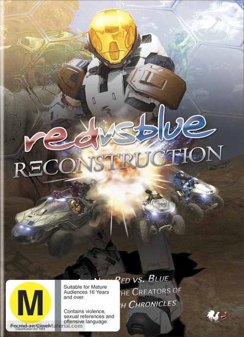 &quot;Red vs. Blue: The Blood Gulch Chronicles&quot; - New Zealand DVD movie cover