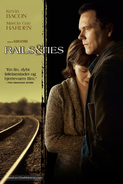 Rails &amp; Ties - Danish DVD movie cover