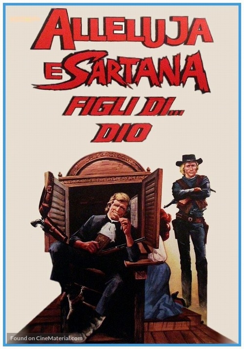 Alleluja e Sartana figli di... Dio - Italian Movie Cover