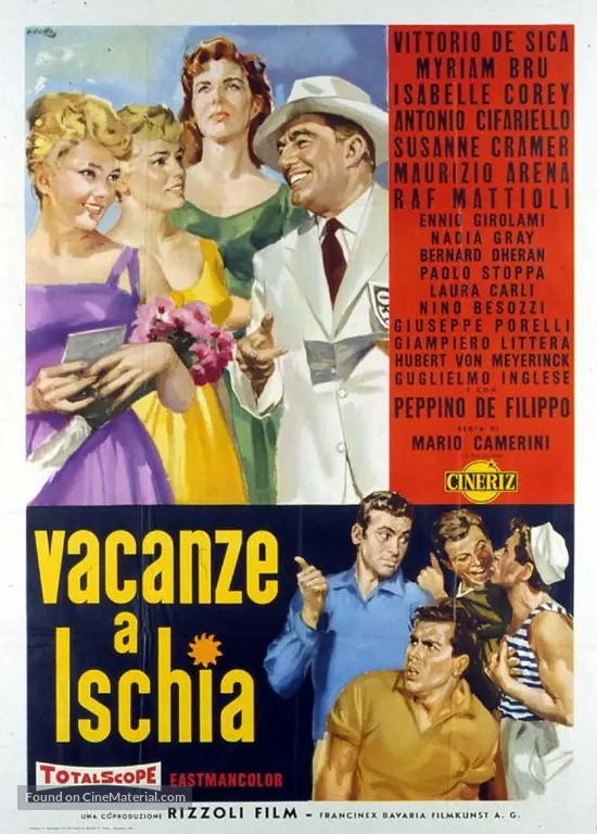 Vacanze a Ischia - Italian Movie Poster