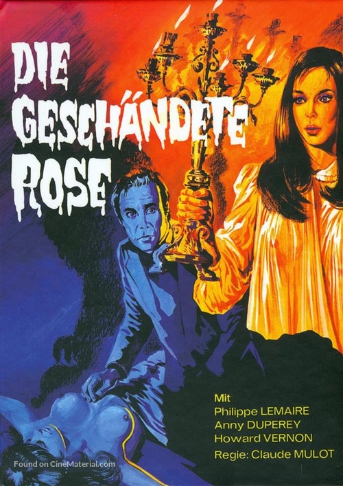 La rose &eacute;corch&eacute;e - German DVD movie cover