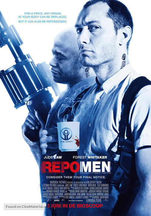 Repo Men - Dutch Movie Poster