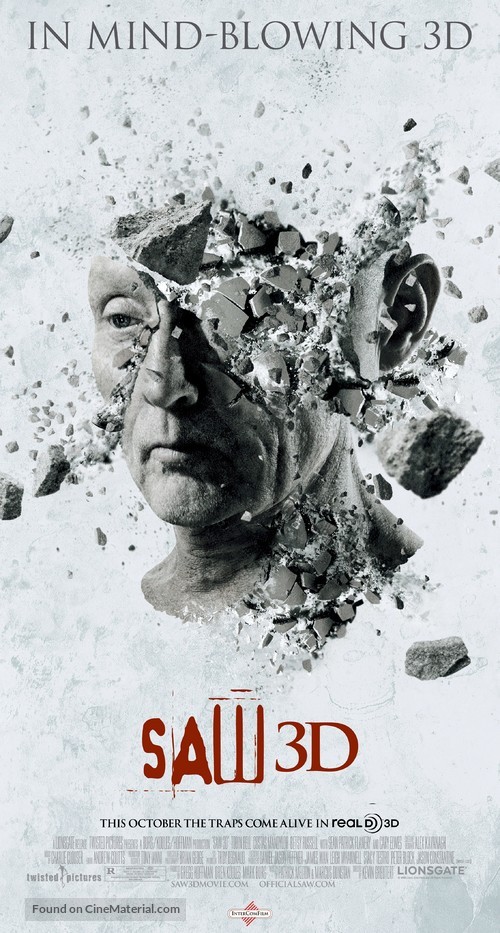 Saw 3D - Movie Poster