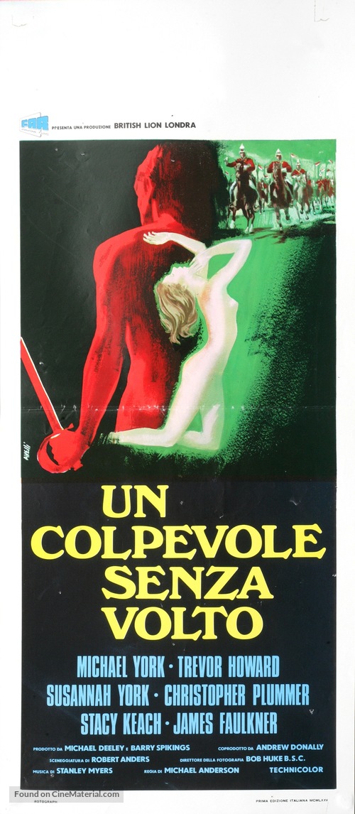 Conduct Unbecoming - Italian Movie Poster