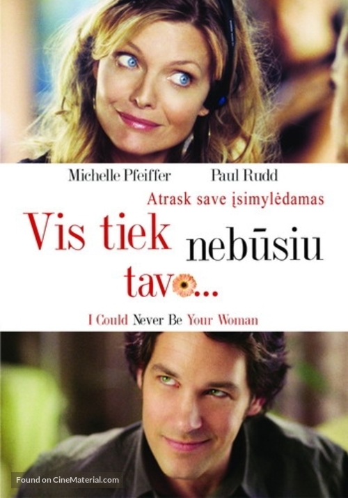 I Could Never Be Your Woman - Lithuanian Movie Poster